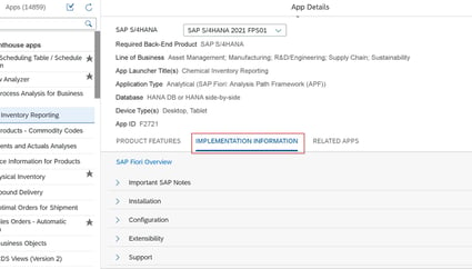 SAP FIORI Implementation