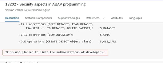 Developer SAP