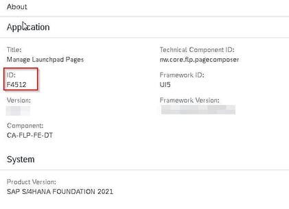 FIORI ID