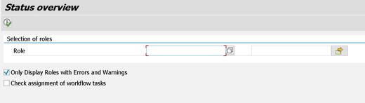 PFCG_STATUS