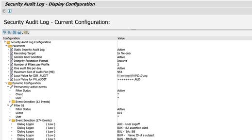 RSAU_CONFIG_SHOW