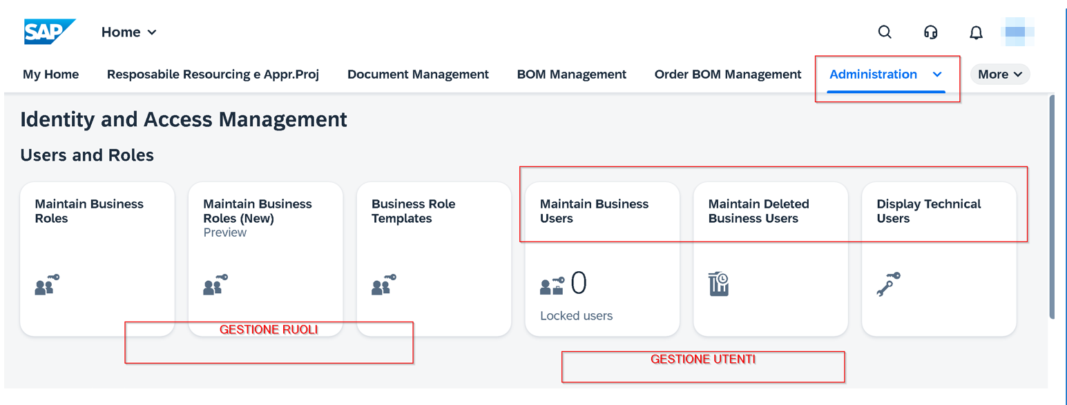 S4HANA Business Role