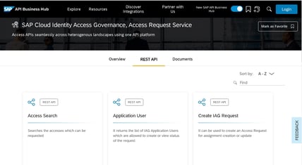 SAP API HUB