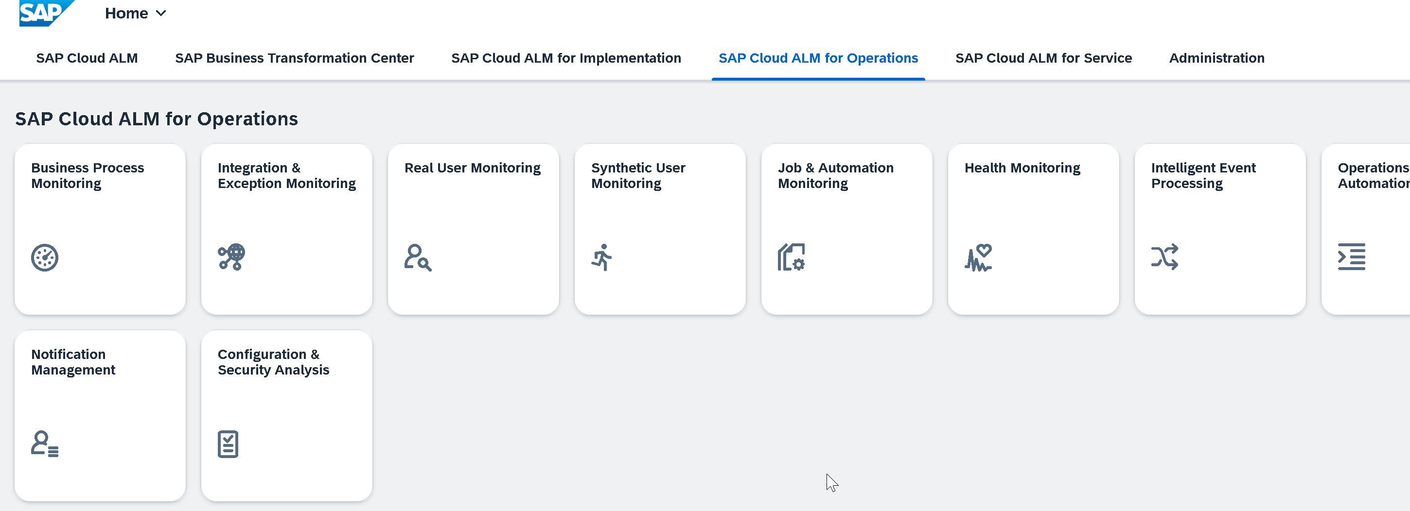 SAP Cloud ALM