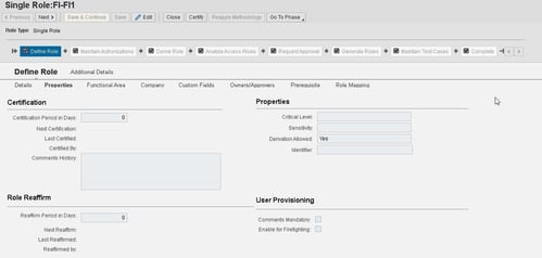SAP GRC BRM Role
