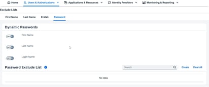 SAP IAS Password