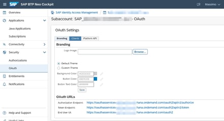 SAP IPS OAuth