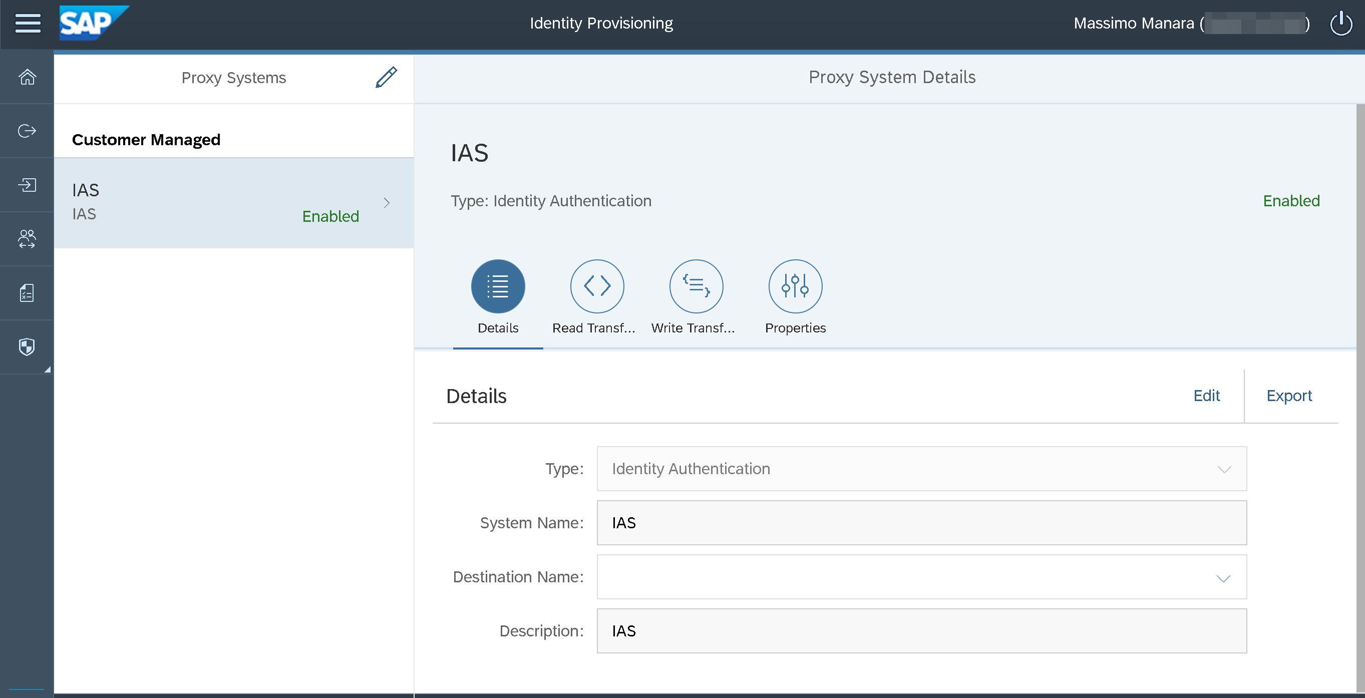 SAP IPS-IAS