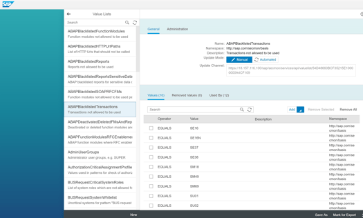 SAP_ETD_VALUE_LIST