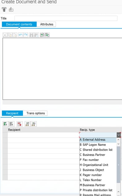 SAP_MAIL