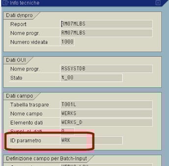User Parameter
