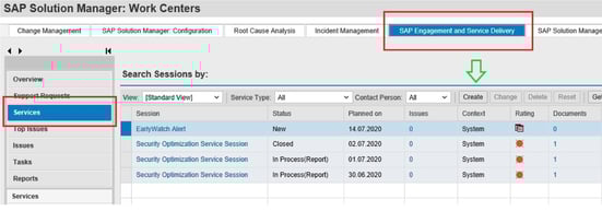 security session SOS