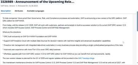 SAP GRC-1
