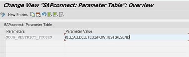 SOST general parameter_setting